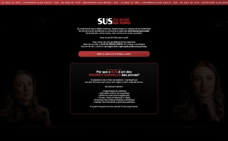 SUS da Base ao Topo landing page preview