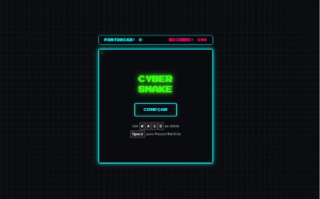 Cyber Snake minigame preview